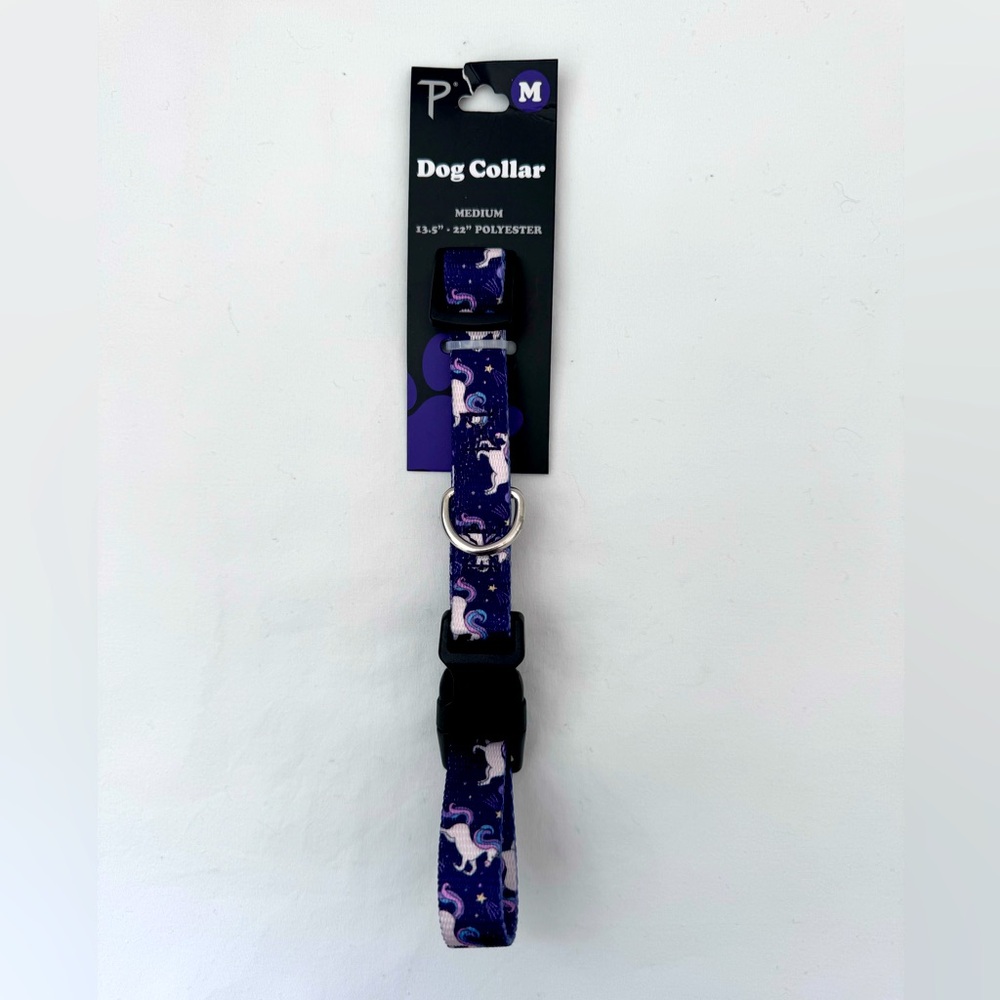 Medium size unicorn dog collar, new with tags